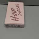 TESSHAIR Remy Human Hair Clip in Extensions, Dark Brown, 10 Inch Straight, 7 Pcs, 85g