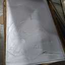 Luxor 72" x 40" Wall-Mounted Magnetic Ghost Grid Whiteboard