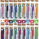 Pilot Gel Ink Pen Refills for FriXion Ball Slim 038 Gel Ink Pen, Extra Fine Point, 0.38mm, 20 Color Refill Set. Multicolored