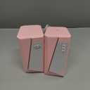 Redragon GS520 RGB Desktop Speakers, 2.0 Channel PC Computer Stereo Speaker with 6 Colorful LED Modes, Enhanced Sound and Easy-Access Volume Control, USB Powered w/ 3.5mm Cable, Pink