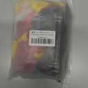 128Pcs Red Black Yellow Balloons Arch Garland Kit, with Cartoon Flash Lightning Foil Balloon,for Superhero Theme Race Car Cartoon Boy Birthday Baby Shower Party Decoration Supplies