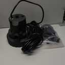 AgiiMan 1HP Automatic Submersible Water Pump, 5000GPH Sump Pump Utility Pump for Pool Draining, Water Removal Pump with 33' Power Cord for Flooded Areas, Swimming Pool, Flooded House Basement, Black