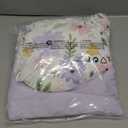 TILLYOU Baby Crib Sheets for Boys Girls, Super Soft Toddler Bed Sheets, 2 Pack Sheets for Standard Crib Mattress 28x52in, Brilliant Little Flowers