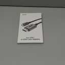 acer USB C to HDMI Cable for Home Office 6.6FT (4K@60Hz), Thunderbolt 4/3 Compatible, High-Speed Type C to HDMI 2.0 Braided Cord for MacBook Neo, iPhone 17/16 Pro/Max, iPad Pro, Galaxy S25, Surface