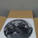 13-Inch Farmhouse Ceiling Light Fixtures 2-Pack, 3-Light Black Flush Mount Ceiling Light, Kitchen Lighting Fixtures Ceiling with Adjustable Head, Ceiling Lights for Hallway Kitchen Entryway, E26 Base