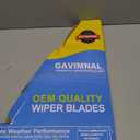 Gavimnal 24"+17"+12" Windshield Wiper Blades Replacement For Toyota RAV4 2006 2007 2008 2009 2010 2011 2012,All-Season Front Rear Wiper Blades(Set of 3)