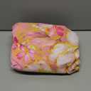 2 Layers Ruffled Bed Sheet Skirt Brushed Microfiber Bedspread with 2 Pillow Shams, Queen, Pink (Queen 70"x78")