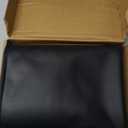 Silicone Mat 35.4"x23.6" Silicone Mats for Kitchen Counter Heat Resistant Mats for Countertop, Countertop Protector Mat, Edge Heightening Nonstick Waterproof Multipurpose Table Mat (Black)