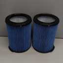 2 Pack VF5000 Filter Replacement for Ridgid Shop Vac 5-20 Gallon Wet Dry Vacuums,3 Layer Pleated Wet/Dry Vacuum Filter Compatible with WD1450 WD0970 WD1270 WD09700 WD06700 WD1680 WD1851 WD1680 RV2400A