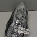 Smiry Waterproof Couch Cushion Covers, Stretch Jacquard Thick Sofa Cushion Covers, Washable Seat Slipcover Elastic Furniture Protector for Pets, Kid (2PC, Black)