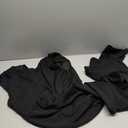 XXTAXN Womens Sexy Sleeveless Crew Neck Cocktail Curvy Dressy Wide Leg Jumpsuit (Black) XL