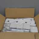 Room Divider Curtain Rod, No Drilling Room Separator for Space Partition Adjustable 4-10ft(H) 28-70inch(W) Heavy Duty Temporary Wall Divider Floor to Ceiling Tension Rod, White