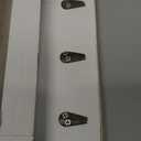 Unistyle Mail Holder with Key Hooks Mail Organizer Wall Mount Hanging Mail Organizer for Home,Office,Entryway,Mail Holder Wall Mounted for Letter, Magazines, Keys, Leashes (Rustic White)