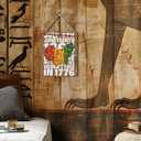 Juneteenth Independence Day Decorations Outdoor Freedom Day Hanging Door Decor African American Black History Festival Celebration Sign 8 x 10 inches