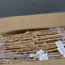 11x11in Wicker Storage Baskets Set of 5 Collapsible Water Hyacinth Basket