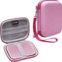 2 x LTGEM Hard Case for Canon Ivy 2 Mini/Ivy Mini Photo Printer and Canon Ivy CLIQ CLIQ+ CLIQ 2 CLIQ+2 Instant Camera Printer(Pink), 5.6 x 4.4 x 1.8 inches
