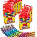 Cra-Z-Art Bulk Crayons 24 Count, 10 Packs, Classroom Supplies for Teachers & Students, Back to School Essentials, Supplies for School, Home & Art Projects