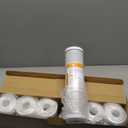 Membrane Solutions 5 Micron 2.5" x 10" CTO Carbon Block Water Filter Cartridge Replacement for Whole House Filtration Systems, Compatible with WFPFC8002, WFPFC9001, FXWTC, WHKF-WHWC, 6-Pack