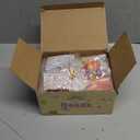 QUEFE 96 Colors 3000pcs Pony Beads Bracelet Making Kit Friendship Bracelet Kit Rainbow Kandi Beads with Letter and Heart Beads Elastic Threads for Jewelry Necklace Making