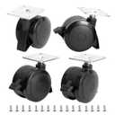 69828 Grill Wheels for Weber Spirit 200/300 Series Grills (2013 and Newer), 69828 Locking Caster with Up Front Controls for Weber Spirit Grill Parts E-310 E-210 for Weber Grill Wheels Replacement