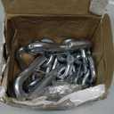 4 Pcs Trailer Safety Chain Extension 5/16" x 12" Grade 30 7600 lbs Galvanized Steel Safety Chain Kit with Snap Hooks for Trailers RV Campers