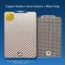 Veken Non Slip Rug Pad Gripper 8 x 10 Feet Extra Thick Pads for Any Hard Surface Floors, Keep Your Rugs Safe and in Place, Under Carpet Anti Skid Mat