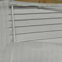 PATIKIL 20" x 20" Aluminum Return Grille, Air Supply Vent Cover Linear Bar Ventilation Grille for Sidewall Wall Ceiling HVAC System, Outer Size: 21.7" x 21.7", White