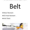 Diskary 302040014 Auger Belt for Powersmart DB7659 DB7659H Snow Thrower Replacement Parts