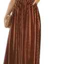 Sissyaki Women's Velvet Formal Dresses for Wedding Guest 2025 Fall Winter Dress, Medium