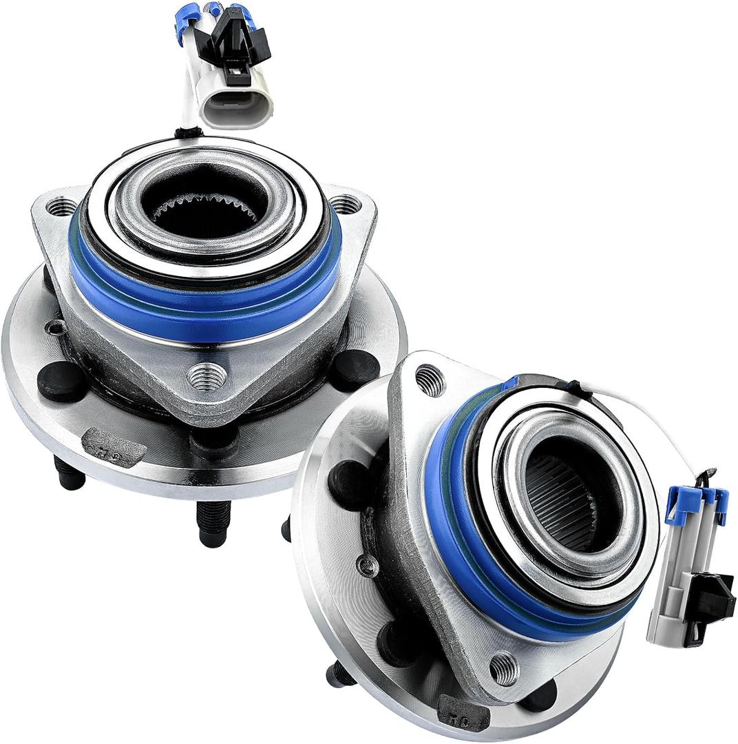 JLEO 513236 (Pair) Front Wheel Bearing and Hub Assembly Replacement Suspension Kit Fits for Buick Terraza 2006-2007,for Chevy Uplander 2006-2009,for Pantiac Montana 2006-2009,for Saturn Relay 2006