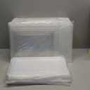 Attelite Upgrade 12pack Shoe Box Storage Containers,Thicken Sturdy Clear Stackable Plastic Shoe Organizer Box with Magnetic Door, X-Large Drop Front Shoe Box