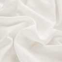 Boho White Body Pillowcase 20x54in - Ruffled Fringe Decor Sham