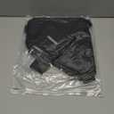 WANDER PLUS Anti Theft Crossbody Bag, Shoulder Bag Anti-theft Design for Travel, Sport, Work (Black)