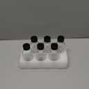 6Pack 2oz Glass Shot Bottles with Caps and Funnels, Boston Round Glass Bottles, Leakage-Proof Ginger Shots Bottles, Wellness Shot Glass Bottles, Suitable for DIY Essential Oils, Juice, Whiskey (Clear)