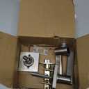 Kwikset Casey Interior Privacy Door Handle with Lock, Door Lever For Bathroom and Bedroom, Satin Nickel Reversible Keyless Turn Lock, with Microban Protection (1 Pack)