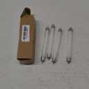 6'' F4T5/BL Fluorescent Bulb 4Watt 350BL,F4W Black Blue Light Lamp,FL4NL- T5 Linear Tube -G5 Mini Bi Pin Base (4pack)
