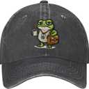 DEKIFNHG Explorer Mountain Baseball Cap for Men Women, Funny Adjustable Cotton Embroidered Dad Hat