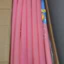 60" Trampoline for Kids, 5 FT Indoor & Outdoor Toddler Baby Trampoline with Basketball Hoop, Safety Enclosure, Birthday Gifts for Kids, Gifts for Boy and Girl, Age 3-8 (Pink/Blue)