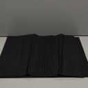 Placemats Set of 8Non-Slip PVC Weave Table Mats Easy to CleanHeat Resistant Place Mats for Kitchen Dining Table Decoration Indoor OutdoorBlack