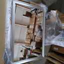 Brushed Nickel Bathroom Mirrors for Over Sink 24x36 Inch