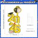 2026 Graduation Decorations - 3.5FT Large Class 2026 Graduation Yard Sign Yard Decorations Congrats Graduation Lawn Signs 2026 Grad Yard Signs with Stakes for Outdoor Indoor Congrats Graduation Party Decoration Supplies