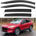 Window Visors Rain Guards for 2020-2026 Ford Escape, Out-Channel Window Vent Wind Deflectors Visors Shades for 20-26 Escape(Not for Active)