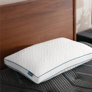 Beautyrest Deluxe Down Alternative Pillow King Size Medium Support for All Sleep Positions, Cooling InfiniCool Technology, Breathable & Removable Knit Cover, Premium Fiber-Blend Fill