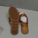 Lauren Ralph Lauren Rosalind Sandal (5, Tan Nubuck Pu)
