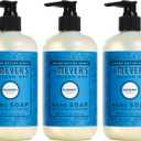 Mrs. MEYER'S Clean Day Liquid Hand Soap, Blueberry Scent, 12.5 Ounce Bottle (Pack of 3)