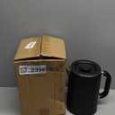 Electric Kettle,Electric Kettle Temperature Control,1.6L Double Wall Stainless Steel Cool Touch, Water Boiler & Heater, 1500W Hot Tea Pot, Auto Shut-Off & Boil Dry Protection, LED Indicator, Black