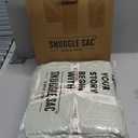 Snuggle Sac Sage Green Throw Blanket for Couch Bed Sofa 60x80 inches, Reversible Sage Green Blanket Microfiber Fluffy Fuzzy Cozy Knit Twin Blanket for Women Mothers Birthday Gifts