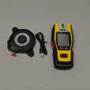 PREXISO 2-in-1 Stud Finder with Laser Level, Rechargeable Multi Surface Cross Line Laser & Wall Stud Scanners Tool for Hanging Frames & Picture, Wood Ac Wire Metal Studs Joist Pipe Detection