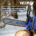 2 x 16 Inch Chainsaw Chain 3/8" LP Pitch .050" Gauge 56 Drive Links-Fits for Craftsman, Poulan, Ryobi, Echo, Greenworks and More 16" Saw Chain (Semi-Chisel)