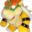 Little Buddy Super Mario All Star Collection 1423 Bowser Stuffed Plush, 10",Multi-Colored